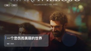最近挖到宝了！美国爱情片《一个悲伤而美丽的世界》 2025 中文字幕 未删减 限时转存