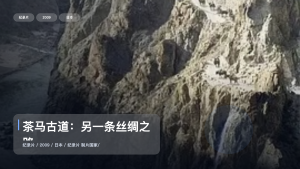 信息量拉满！《茶马古道：另一条丝绸之路》 2009 未删减 限时转存