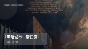 这是我最近最想安利的犯罪剧！《黑暗城市：清扫魔》 2024 未删减 限时转存